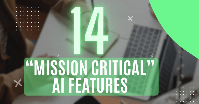 14 “Mission Critical” Features You Need – AI Writing Tool Buying Guide